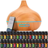 Difusor SACATR aroma 550 ml con set de aceites para ambientar espacios.