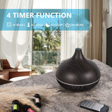 SACATR difusor ilumina ambientes con luz suave y personalizable.