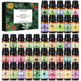 SACATR Set de Aceites Esenciales con 40 frascos para crear aromas únicos.