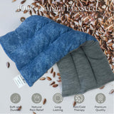 Sacksy Thyme cara fleece brinda tacto suave para relajar hombros.