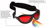 SafetyBlue Sleep Savior Ultra, correa ajustable, ideal para viajes y desfase horario.
