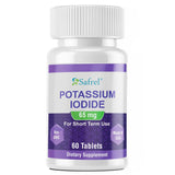 Safrel ioduro de potasio - tabletas 65 mg: soporte diario para la tiroides