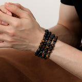 Conjunto de 4 pulseras Sahoottie, regalo perfecto para hombres