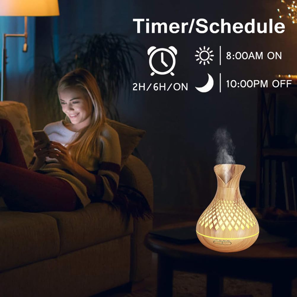 SAIHGUUI difusor temporizadores 1h-3h-6h para programar relajación