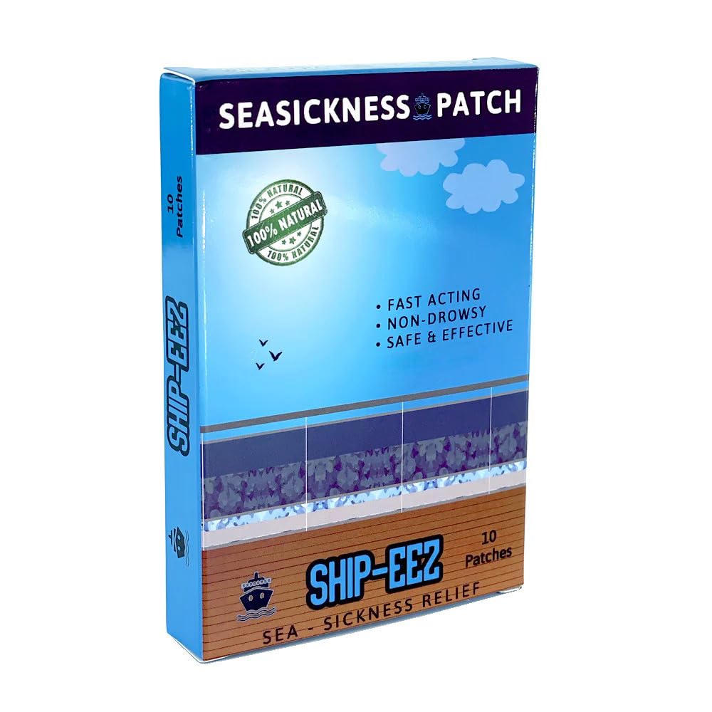 SAILPAK Ship-EEZ parche aplicado en la piel para uso cómodo durante el viaje.