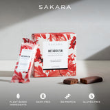 SAKARA Metabolism Super Bar: 9 g de fibra para mayor saciedad durante el día.