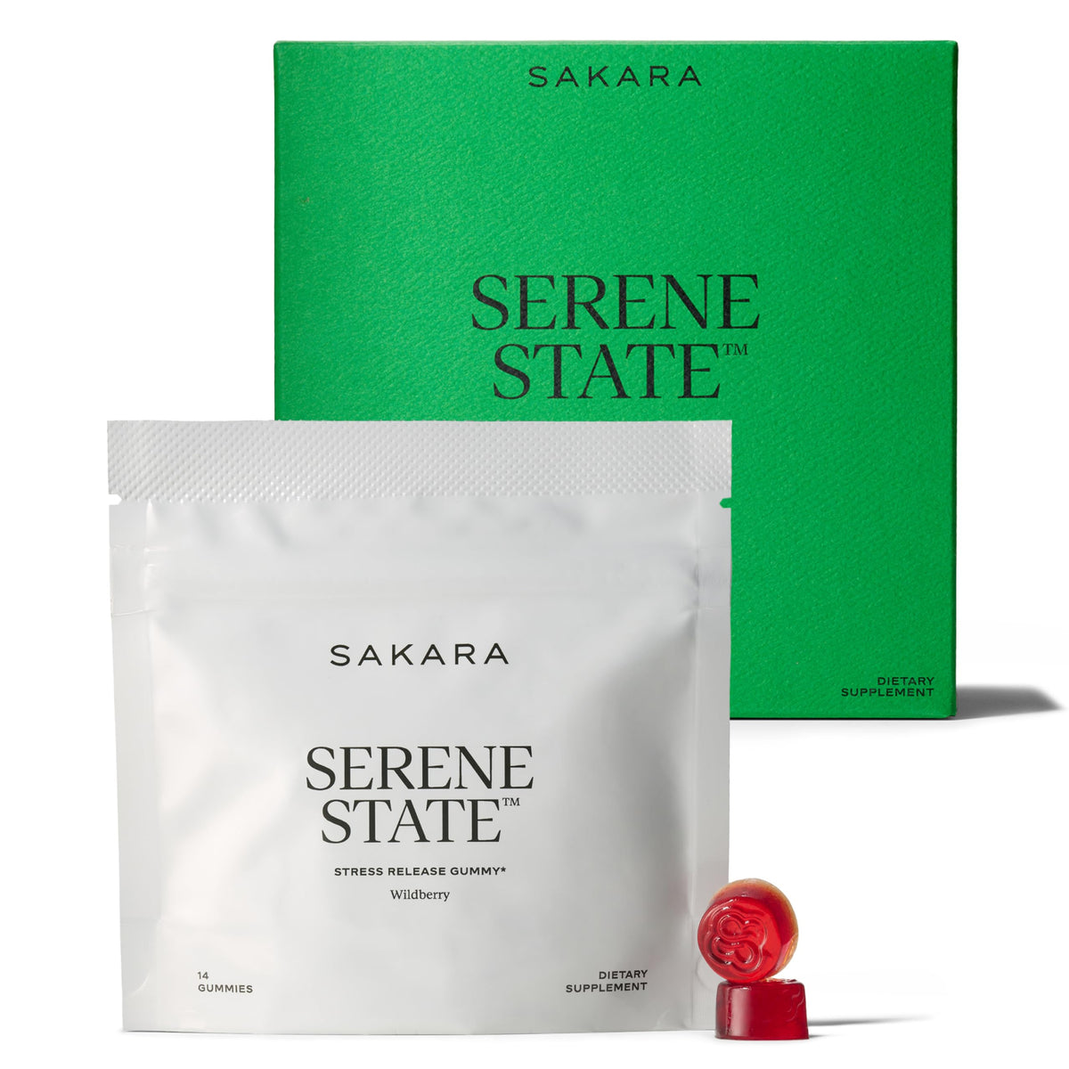 SAKARA Serene State, bote: calma diaria en cada toma