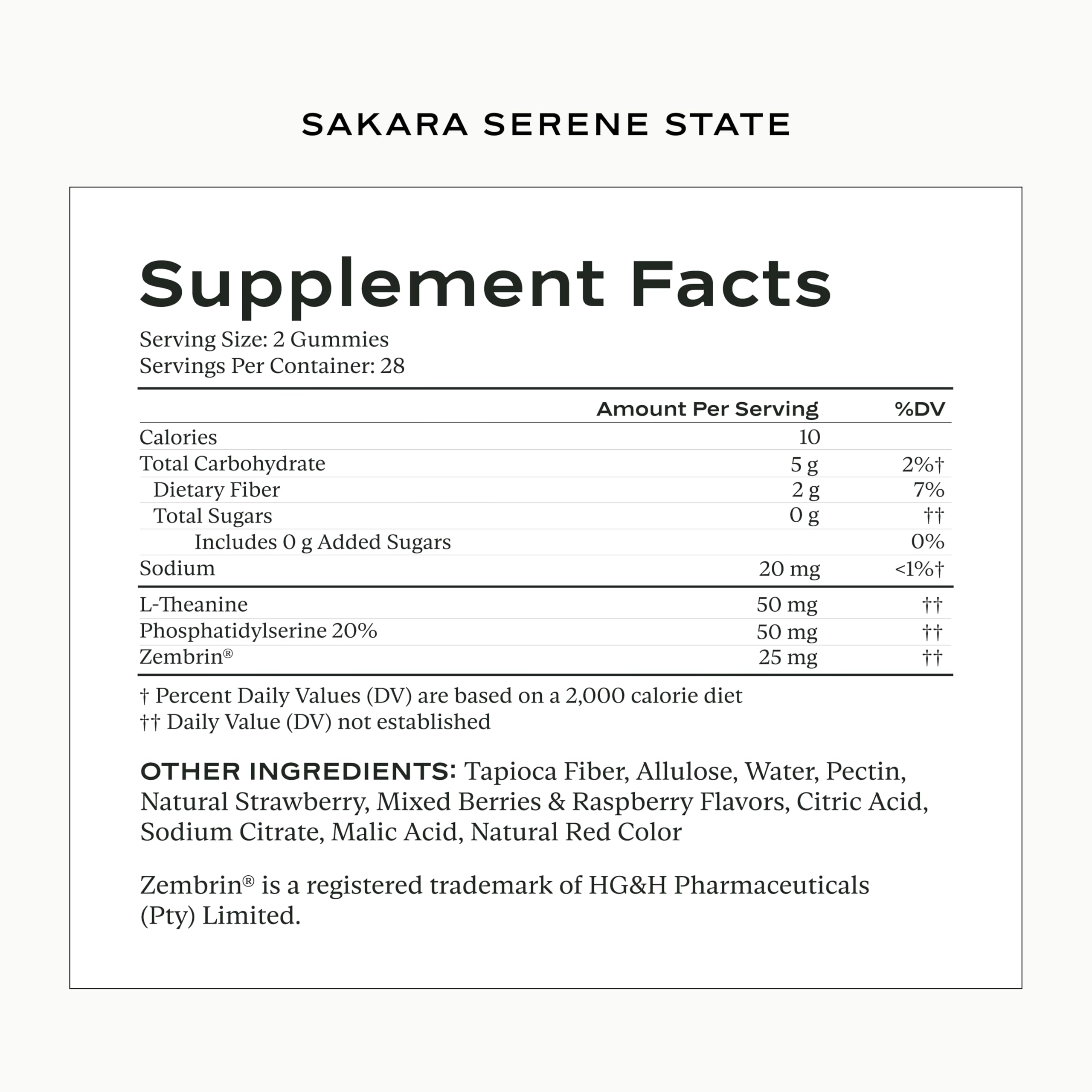 SAKARA Serene State, estilo de vida saludable: para momentos de estrés