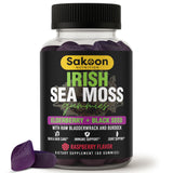 Sakoon Nutrition gominolas de algas marinas en frasco, aporte diario de vitaminas.