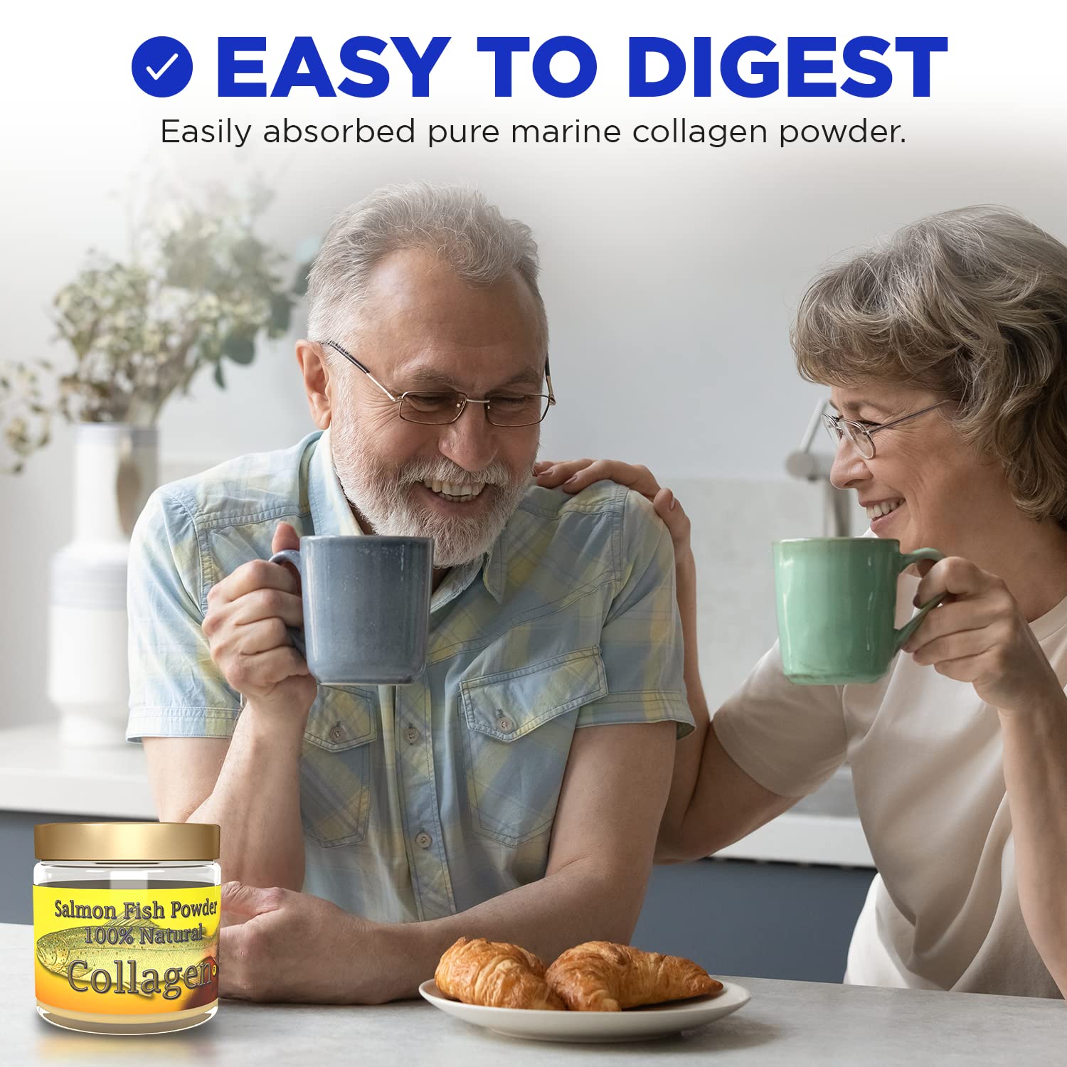 Salcoll Collagen: certificado kosher, producto natural.