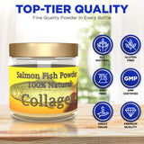 Salcoll Collagen: mezcla en vaso para piel y cabello saludables.