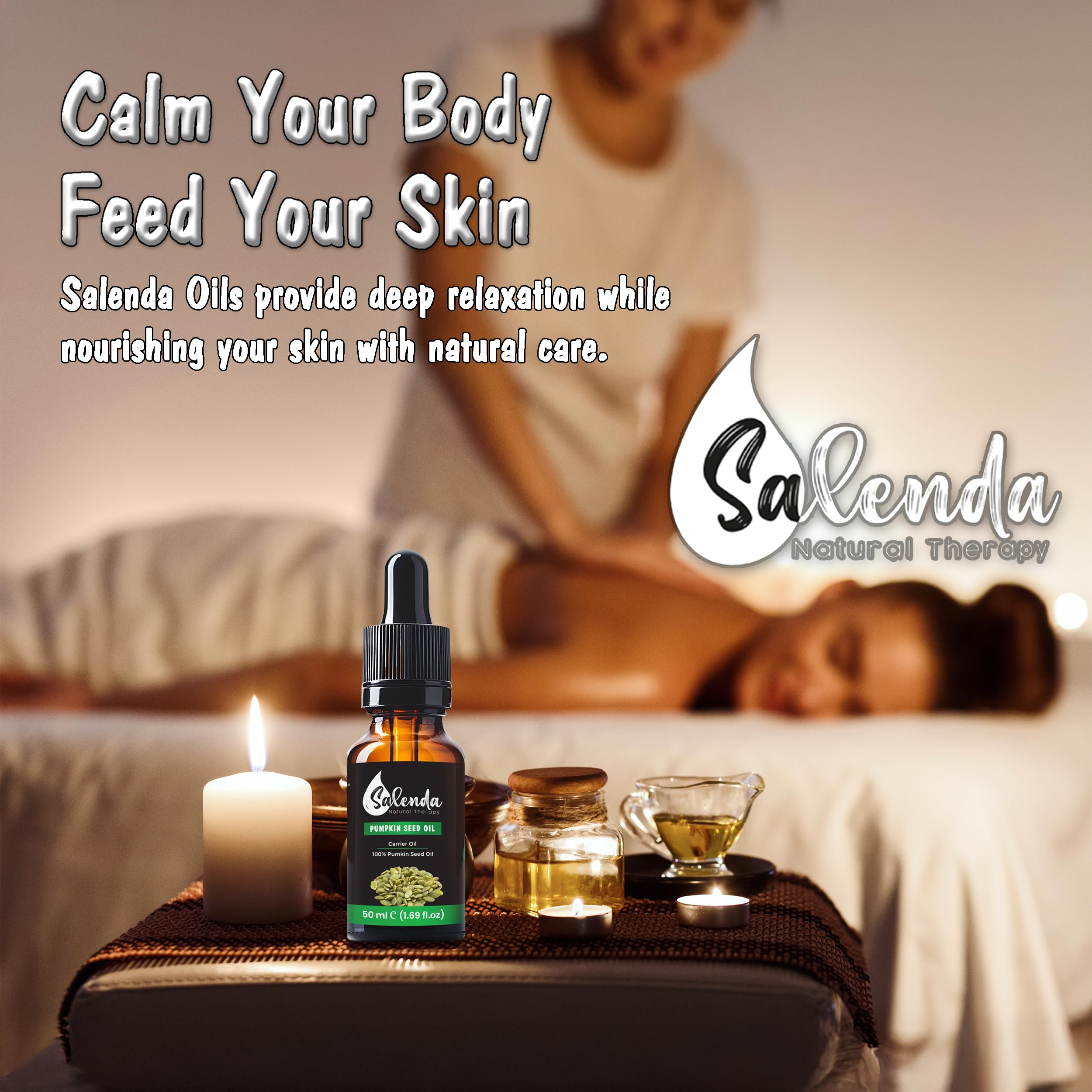 SALENDA Aceite de Calabaza para difusor y mezclas aromáticas.