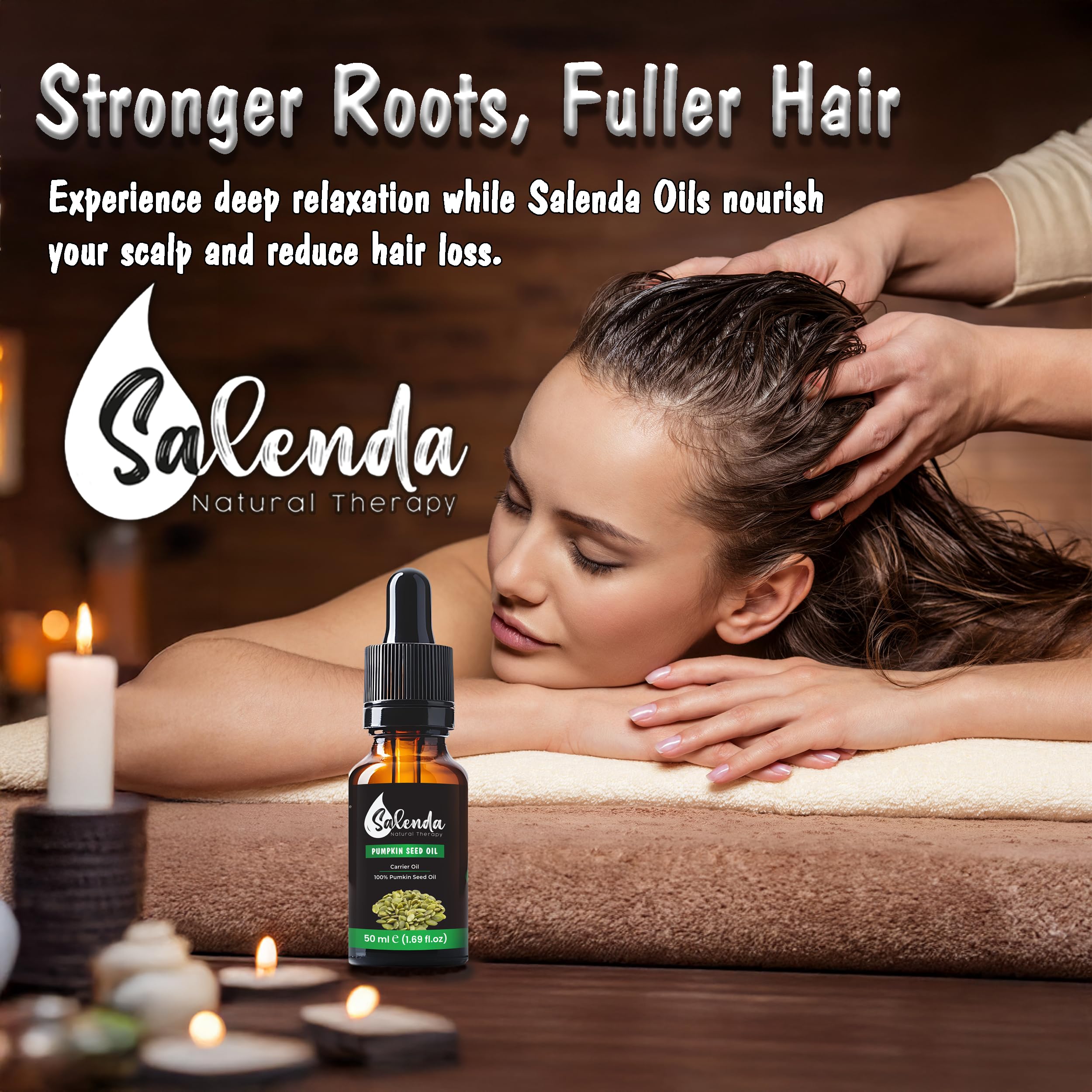 SALENDA Aceite de Calabaza, textura ligera para rostro diario.