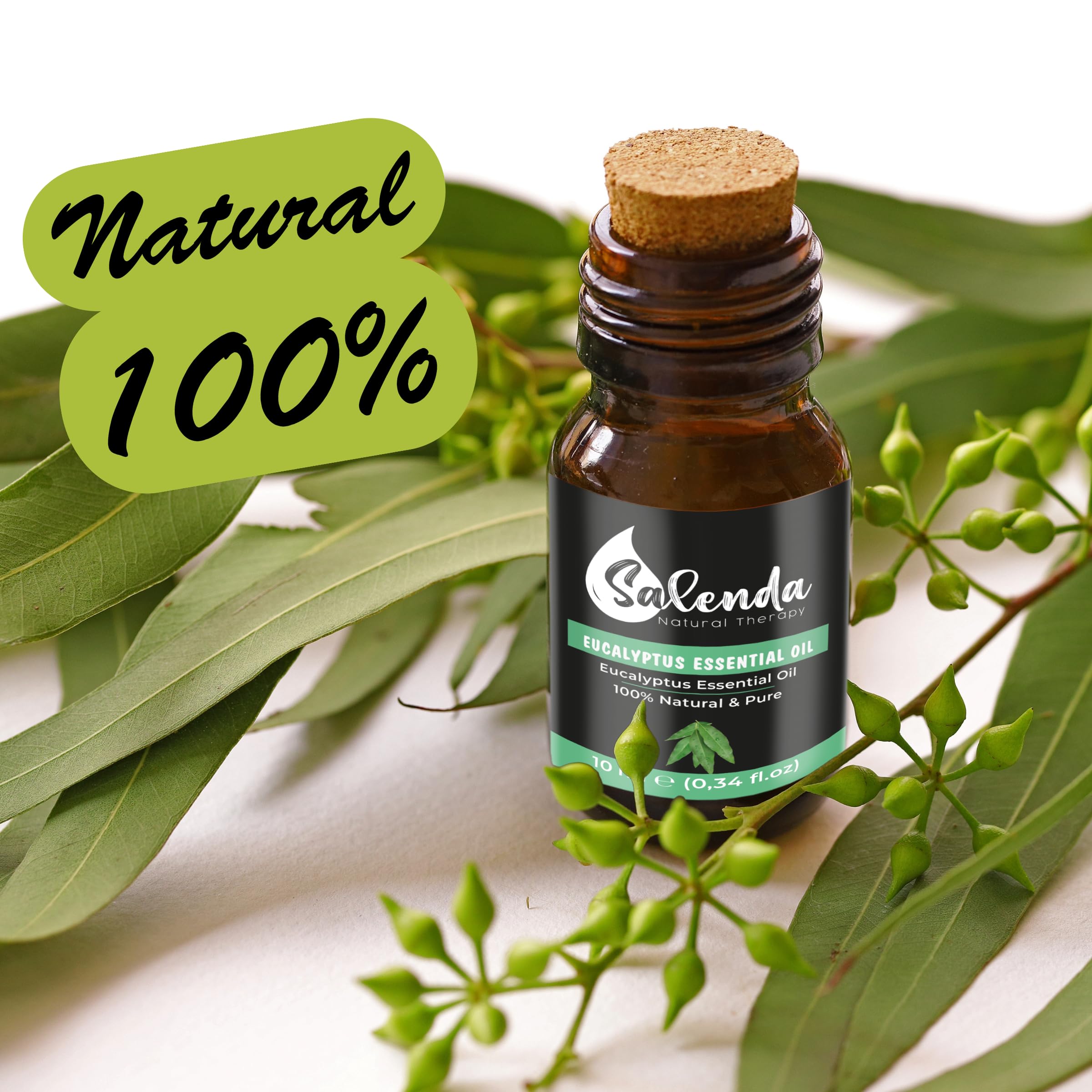 Salenda eucalipto aceite: humidificador con aroma vigorizante.