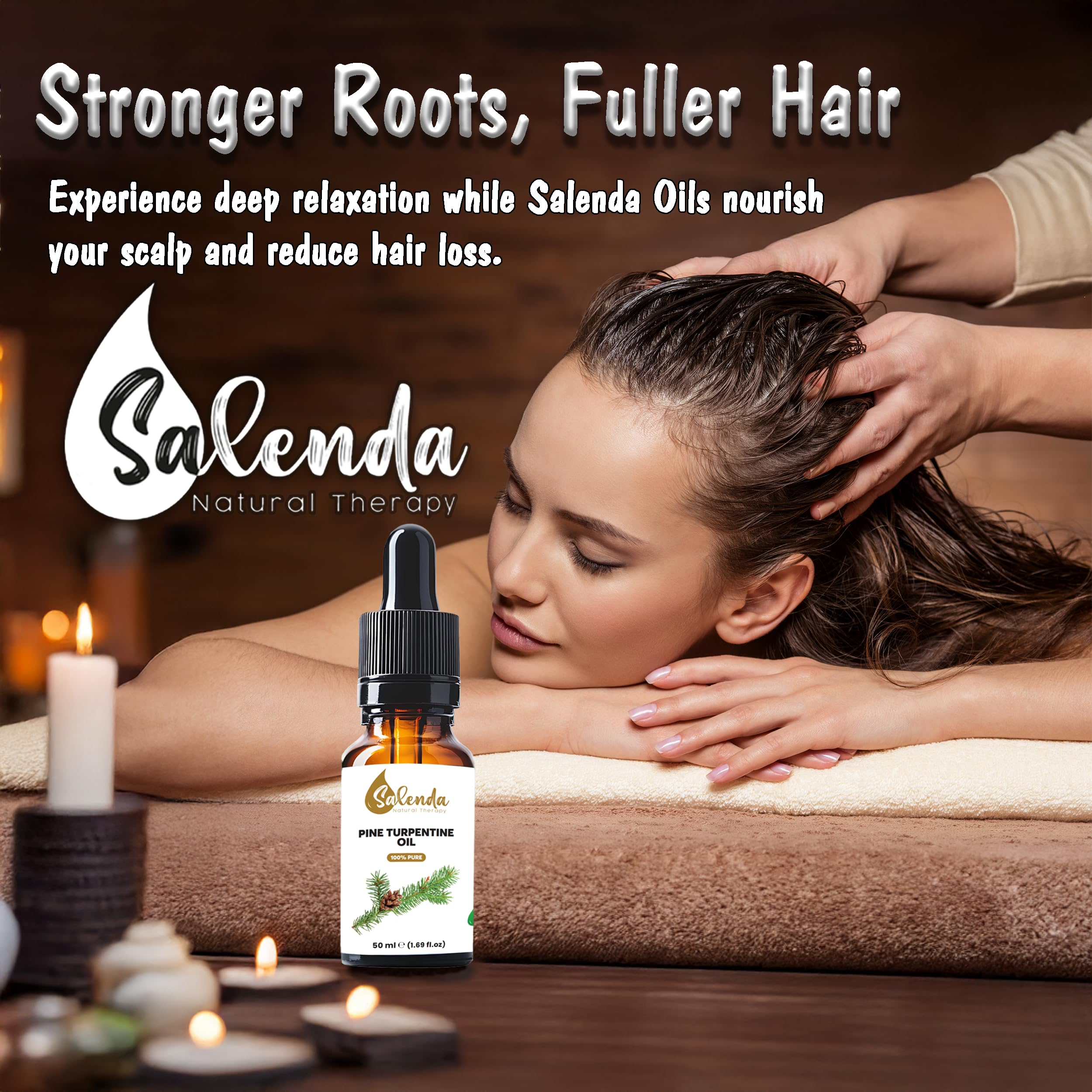 SALENDA Aceite de Trementina en envase de 50 ml, conveniente