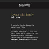 Textura cremosa de Salerm 21 B5 Silk Protein para peinado suave