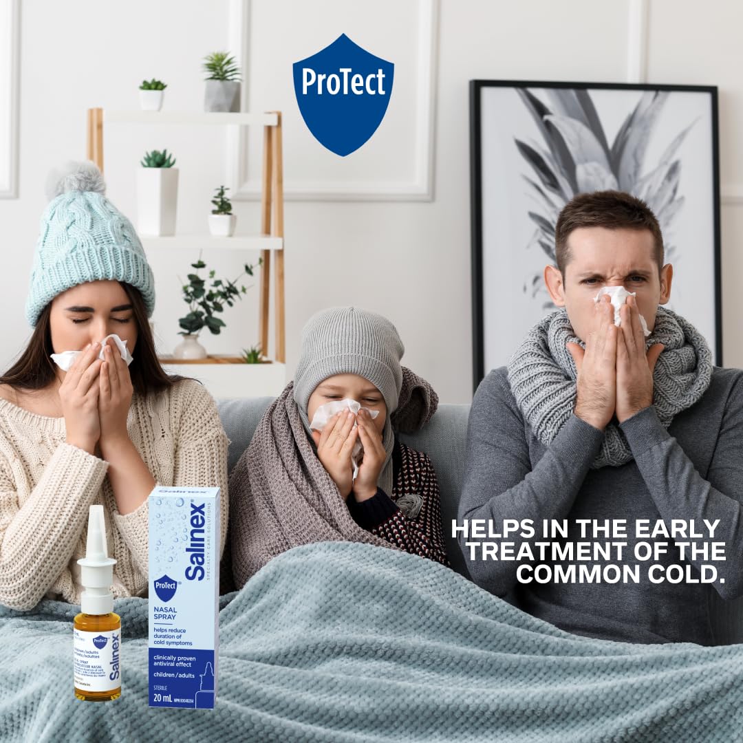 Salinex Protect atomizador nasal para aplicación suave y precisa