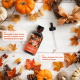 Difusor luciendo SALKING con aroma de otoño para relajación.