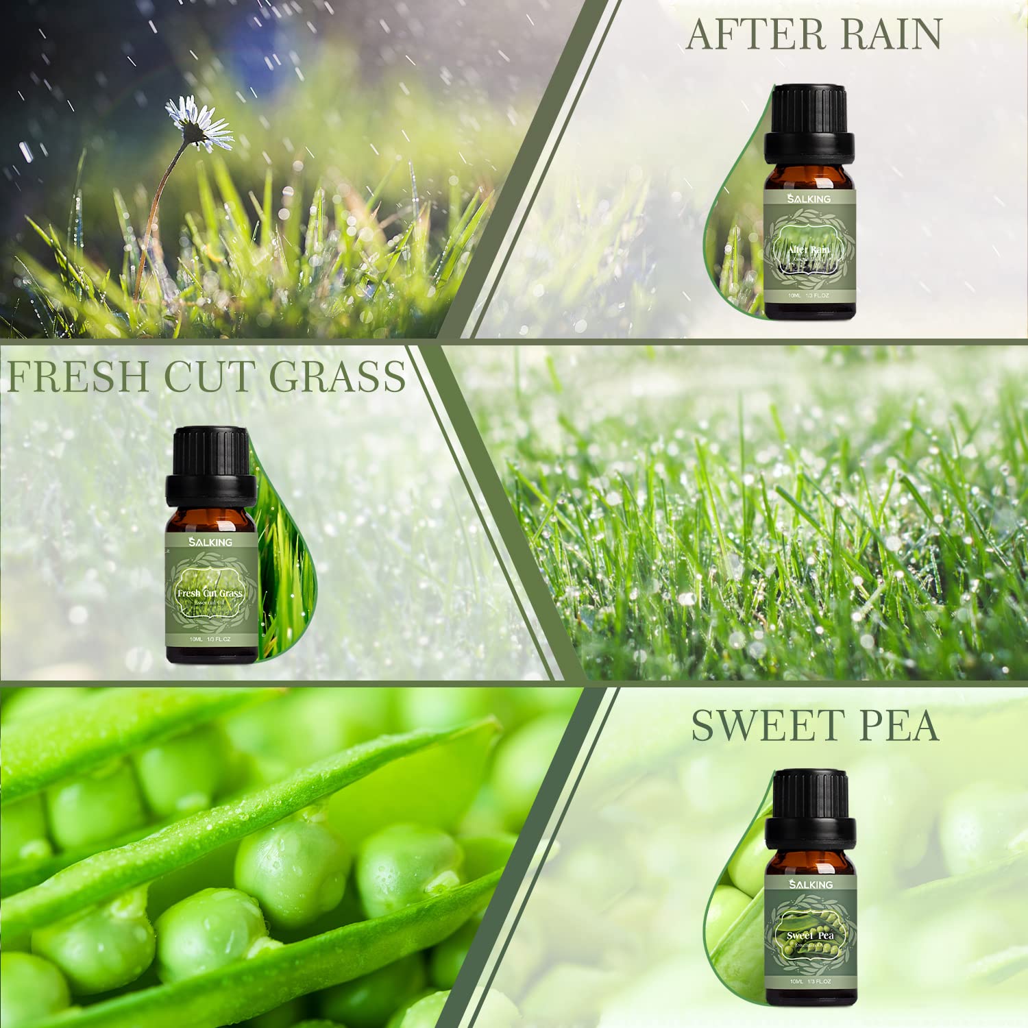 SALKING aceites de primavera listos para uso en difusor y ambiente