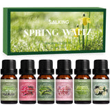 SALKING aceites de primavera, set de 6 frascos ámbar para fragancias duraderas