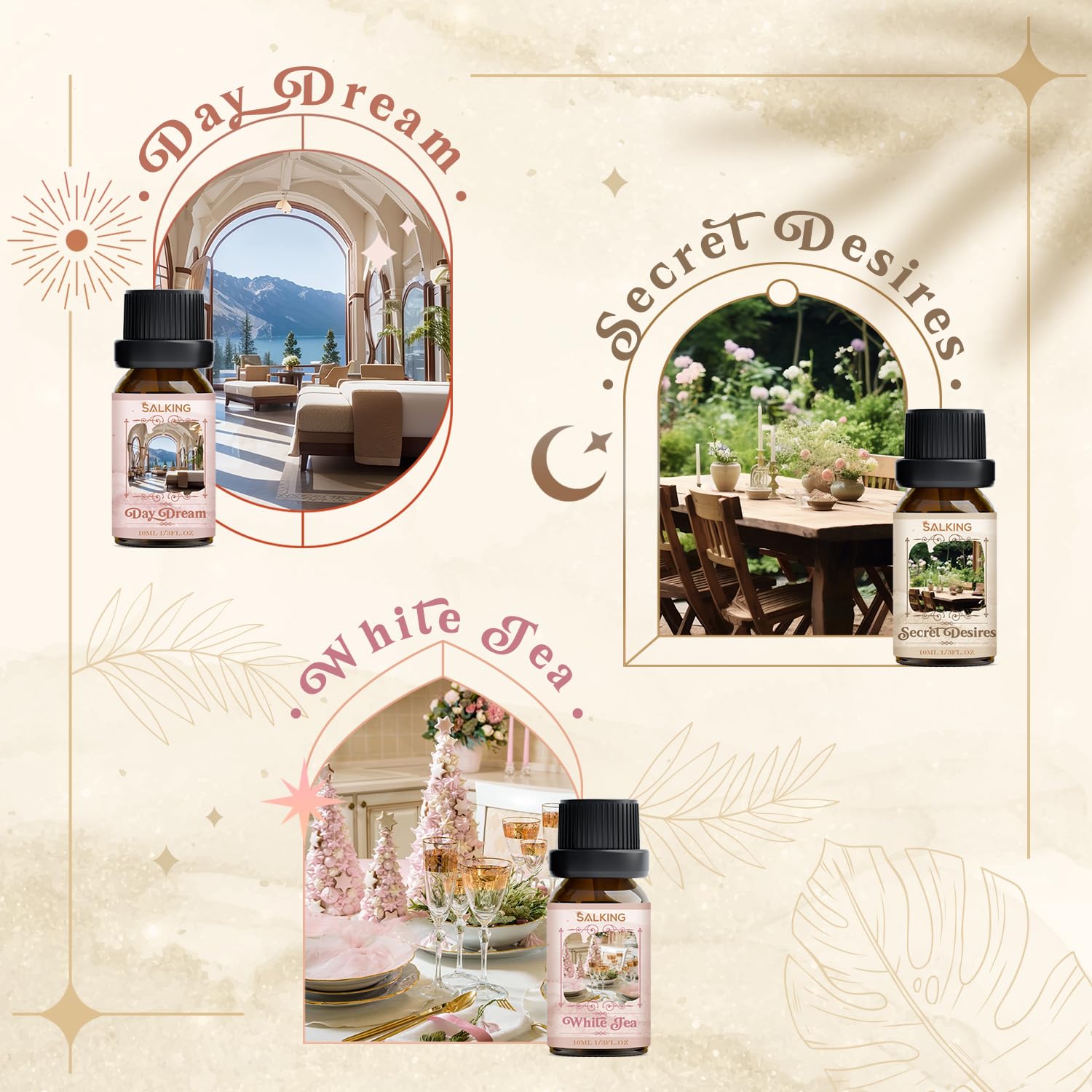 SALKING Day Dream: perfume para difusor que inspira calma en casa.