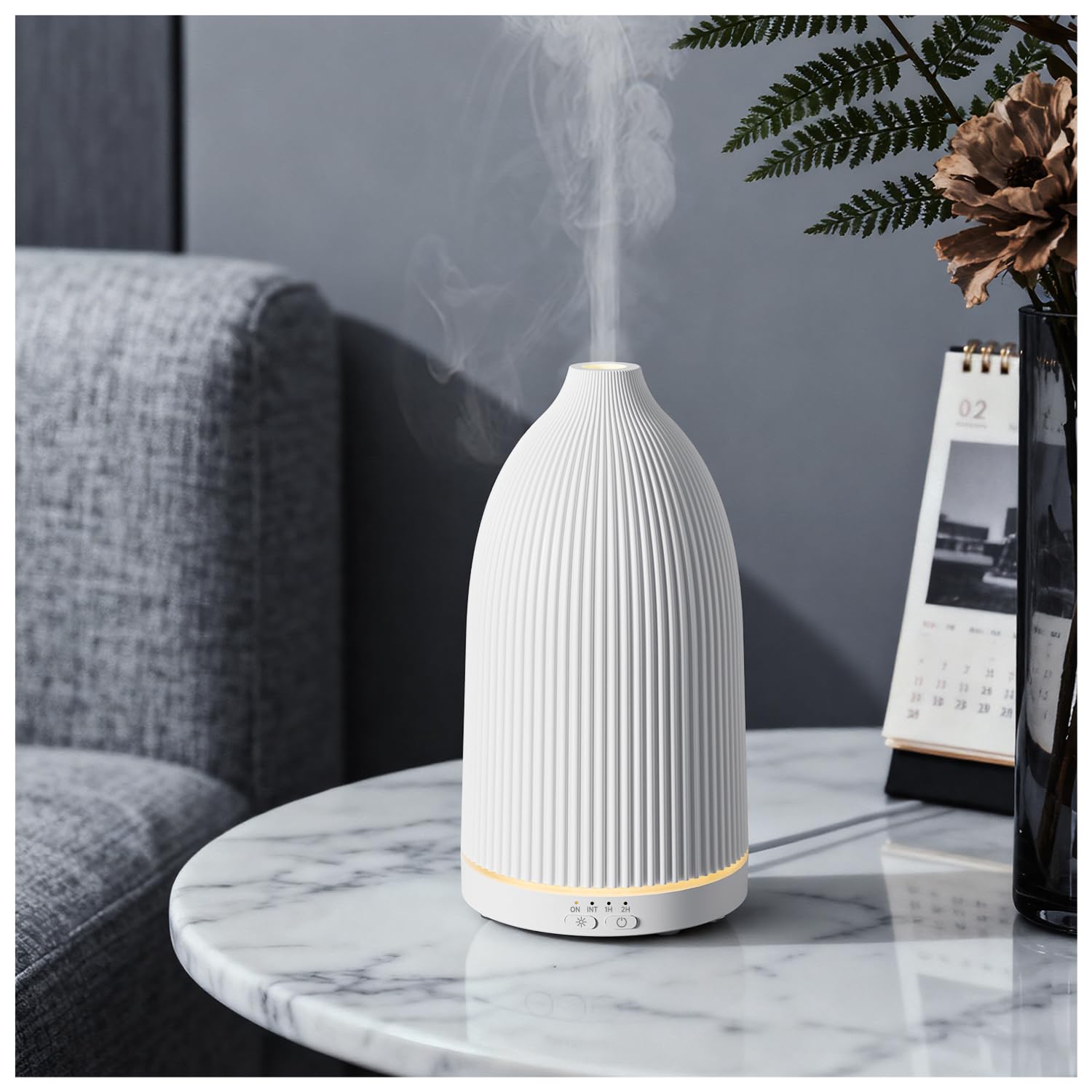 SALKing difusor 100 ml con niebla ajustable para relajación en casa
