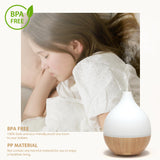 Difusor SALKING en dormitorio para ambiente relajante y mayor concentración.