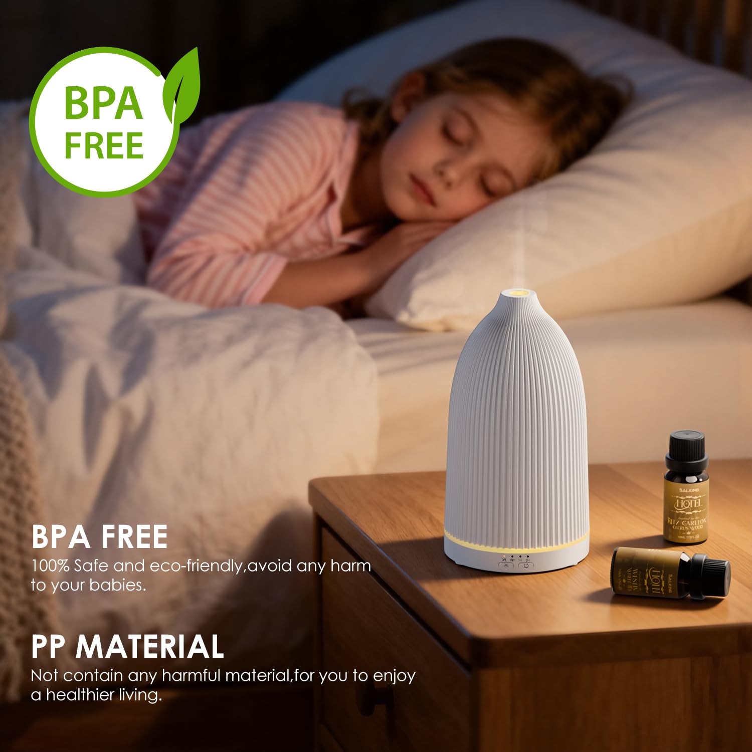 SALKing niebla continua e intermitente para sesiones aromáticas