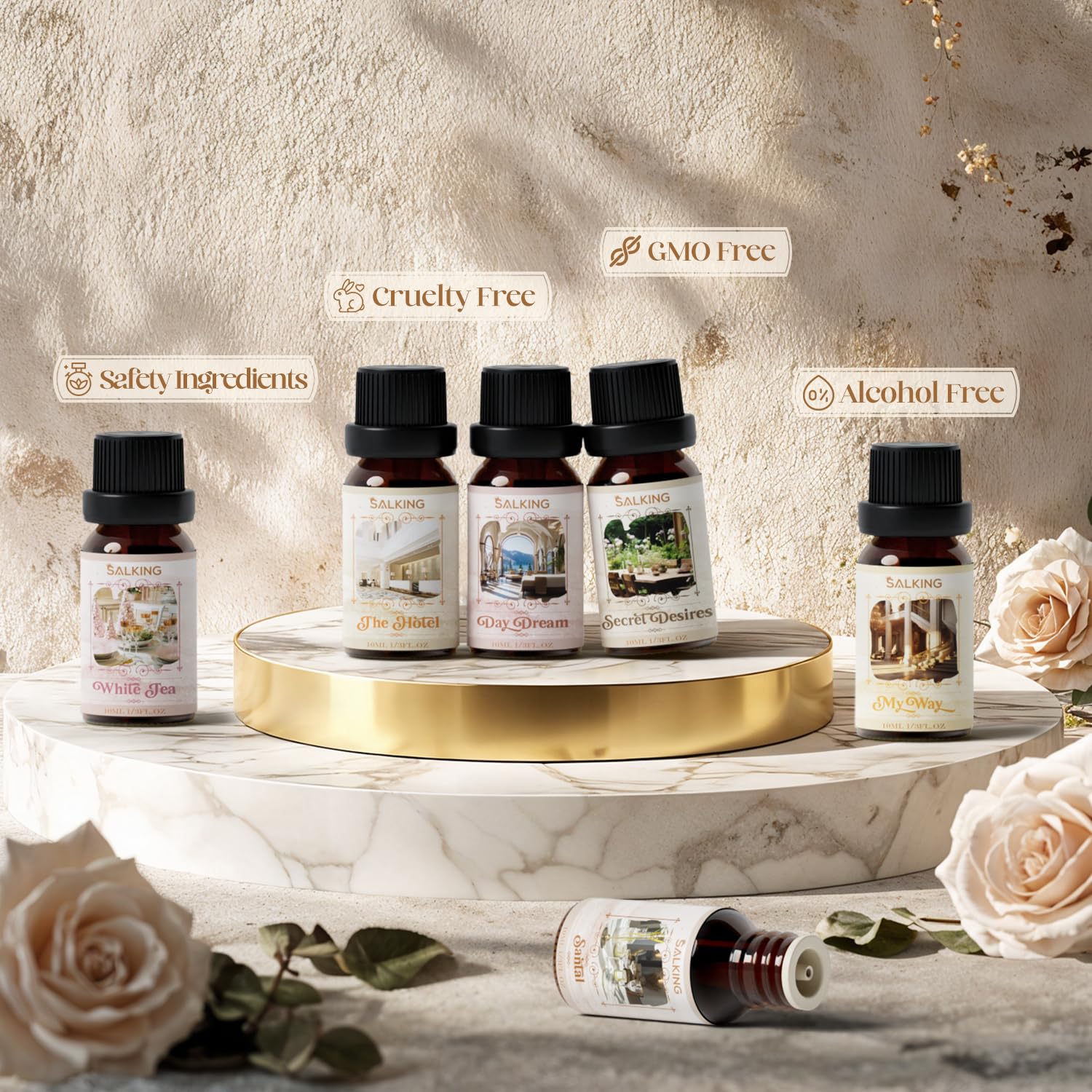 SALKING Secret Desires: aroma envolvente para dormitorios y áreas de estar.