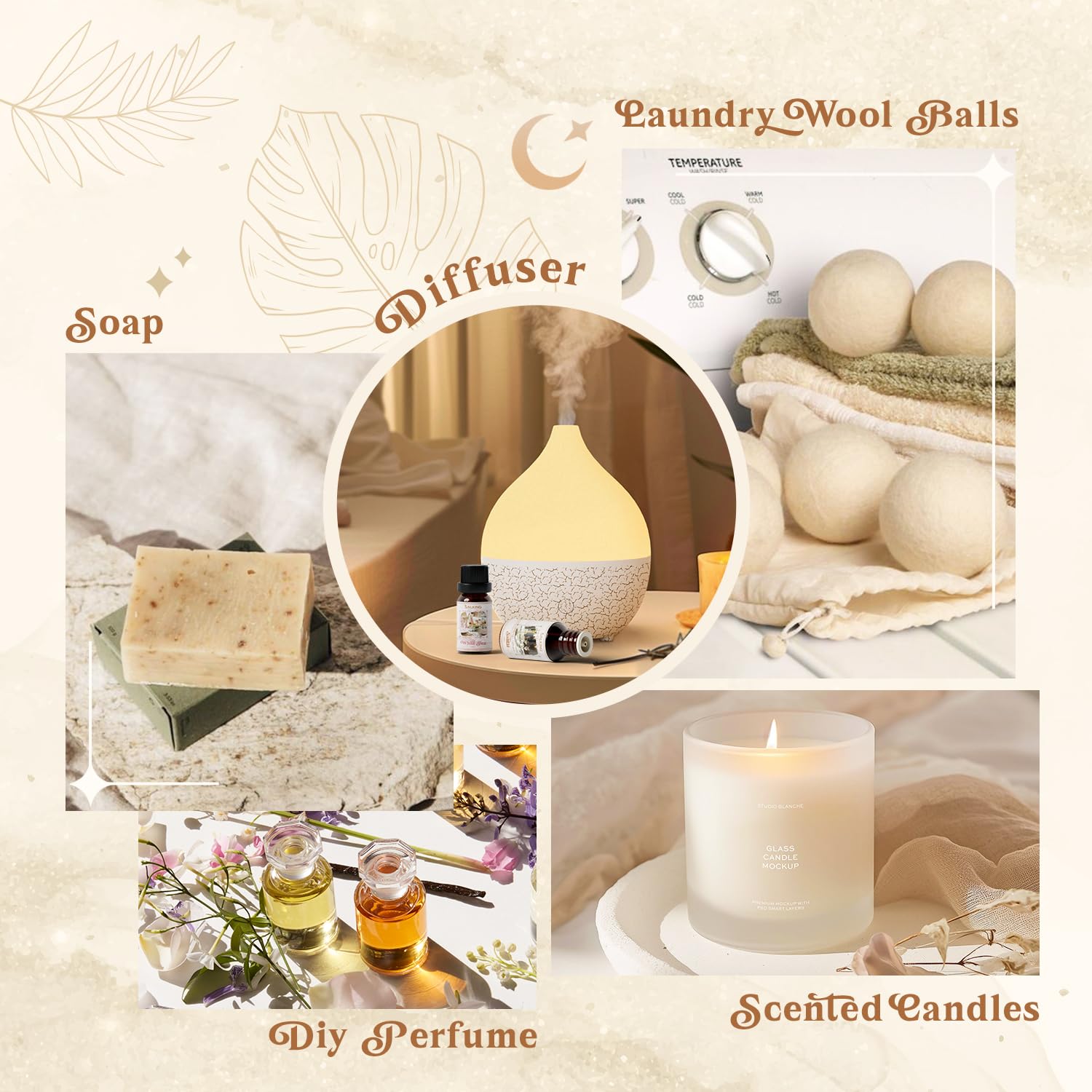 SALKING White Tea: fragancia suave para ambientes luminosos y limpios.