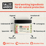 SALLYEANDER textura suave de crema, se absorbe rápidamente.