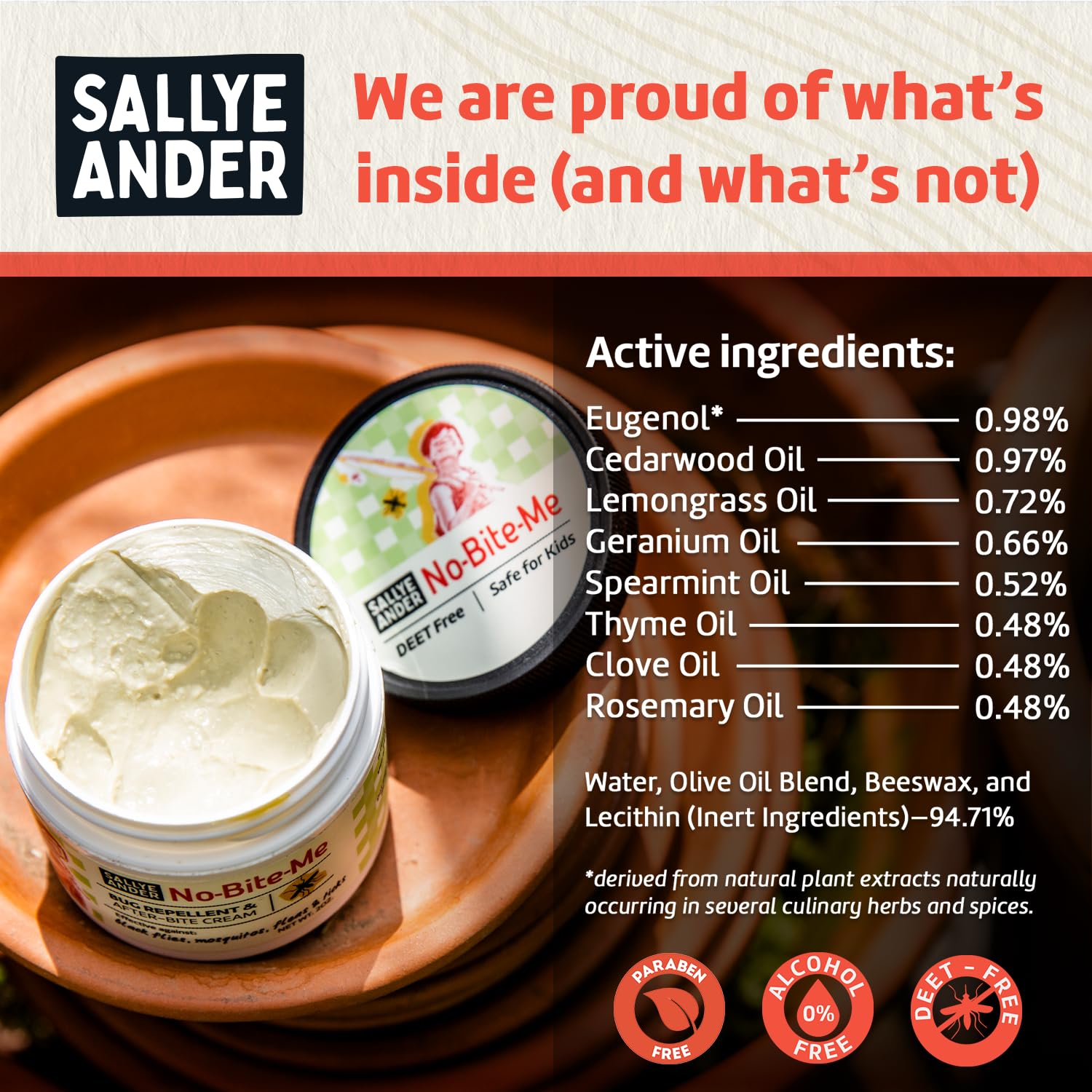 SALLYEANDER envase práctico para mochilero o picnic.