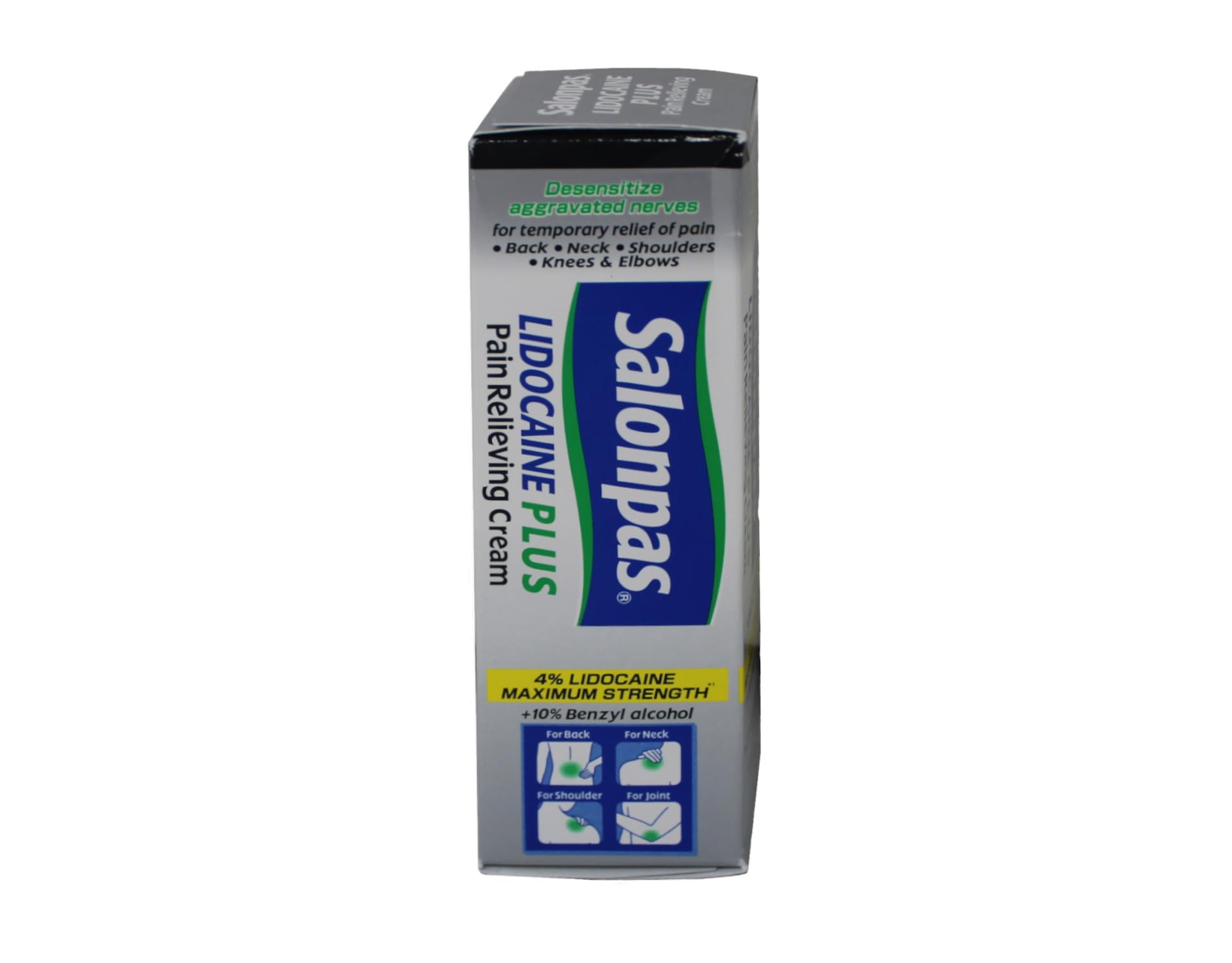 Textura suave de Salonpas Lidocaína Plus Cream al tacto