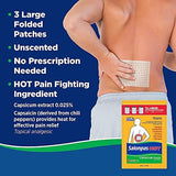 Salonpas parche de capsaicina 6 piel respira: adhesivo transpirable
