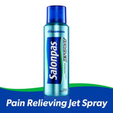 Salonpas Jet Spray aplicación precisa para zonas específicas.