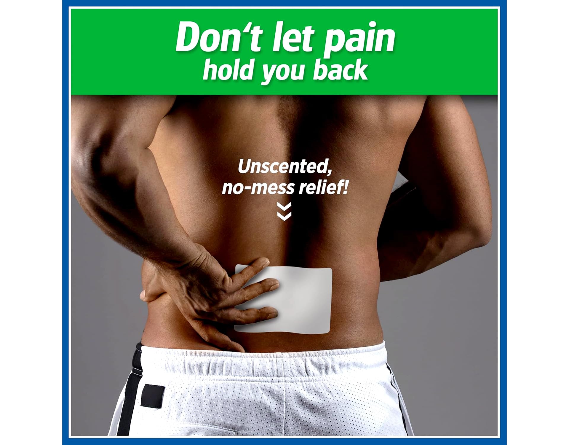 Salonpas Lidocaína parche gel, aplicación discreta para dolor ocasional.