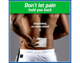 Salonpas Lidocaína parche gel, aplicación discreta para dolor ocasional.