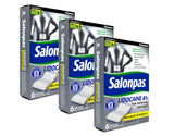 Salonpas Lidocaína parche gel para espalda, alivio localizado y temporal.