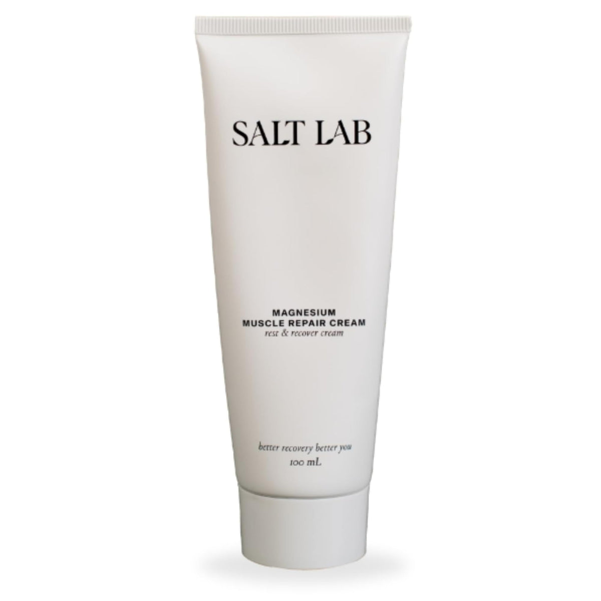 Salt Lab crema de magnesio para músculos, aplicación localizada y absorción rápida