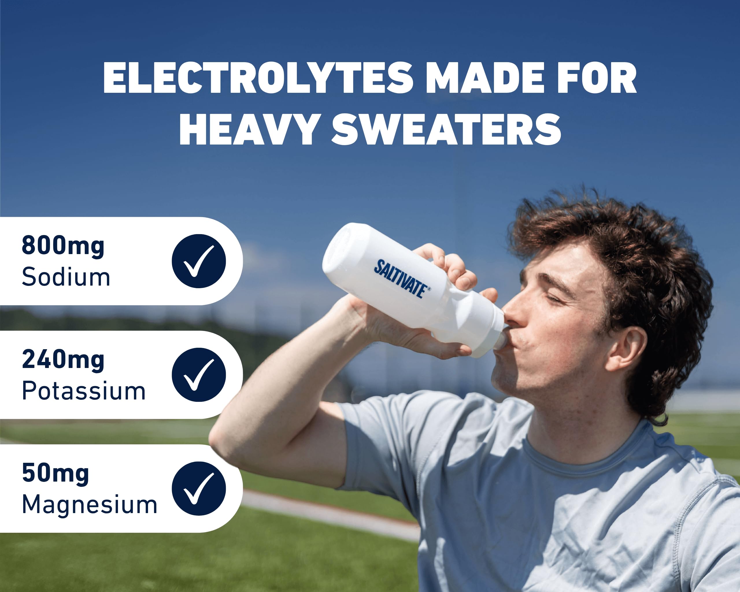 Saltivate electrolitos mezcla rápida, pina mango, mejora la hidratación durante la actividad