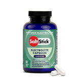 SaltStick cápsulas con cafeína para energía sostenida durante entrenamientos.