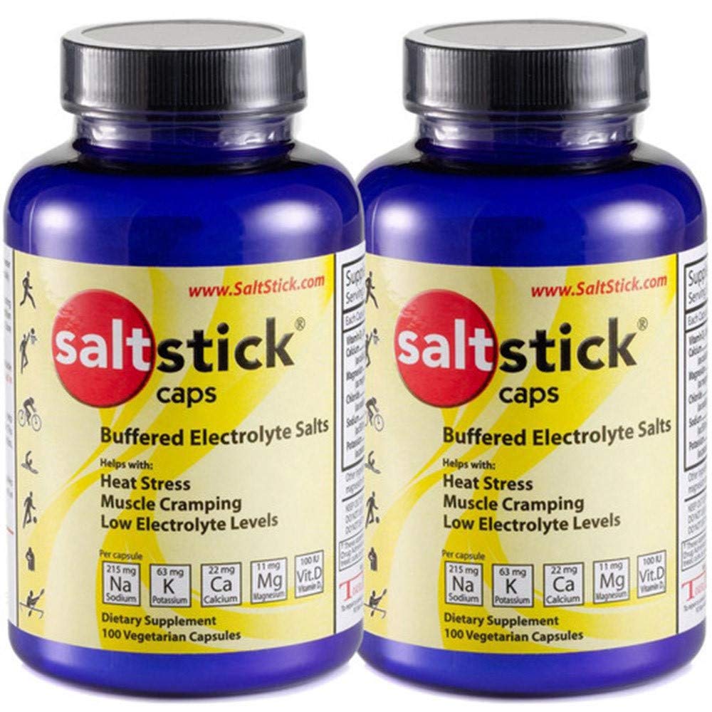 SaltStick Caps cápsulas de electrolito para mantener la hidratación durante entrenamientos intensos