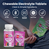 SaltStick FastChews: etiqueta con ingredientes limpios y sin colorantes artificiales