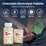 SaltStick FastChews con ingredientes simples, vegano y sin GMOs.