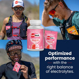 SaltStick Electrolyte FastChews, para correr, tabletas masticables que mantienen energía durante la sesión.
