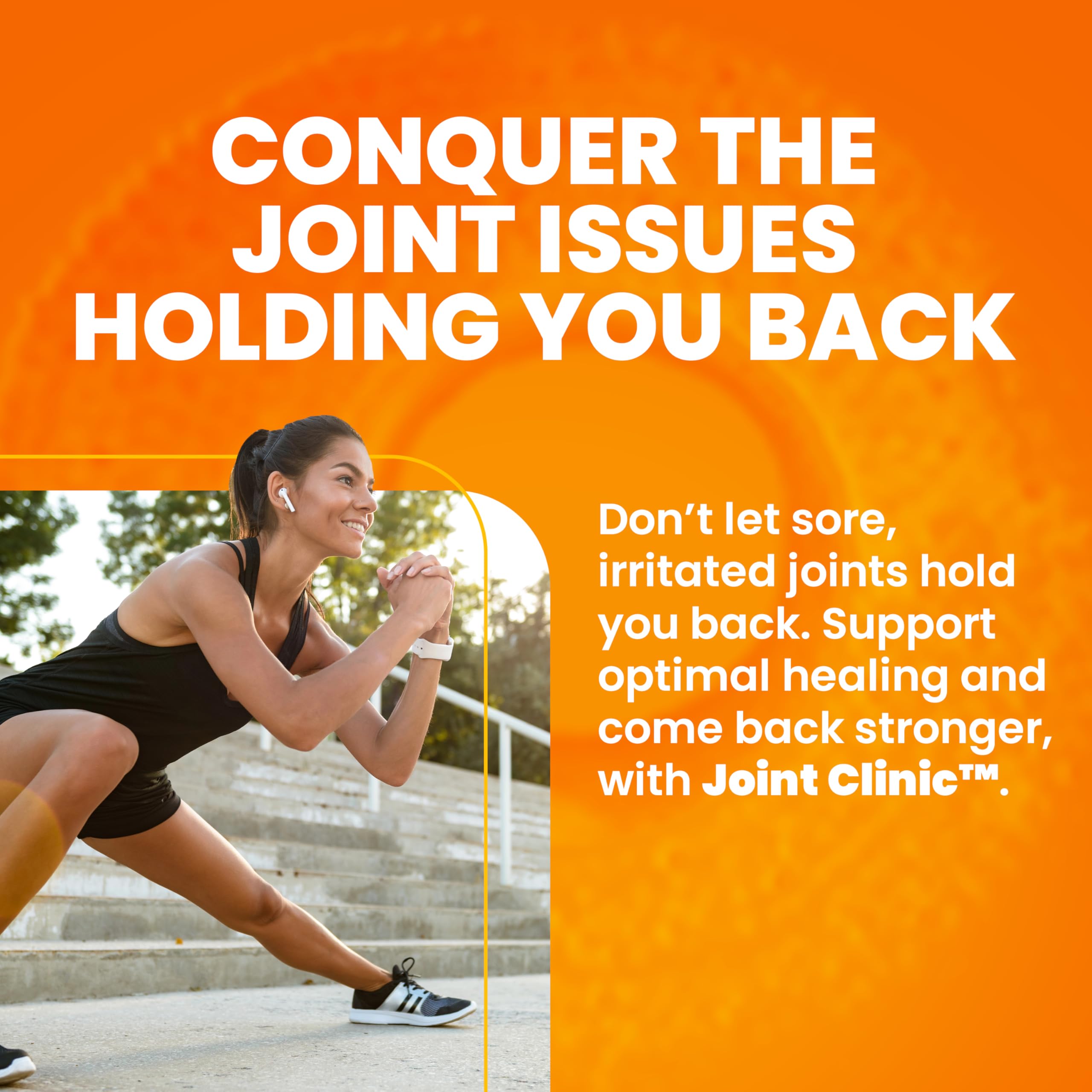 SaltWrap Joint Clinic: ingredientes clave visibles para cuidado articular.