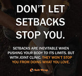 SaltWrap Joint Clinic: uso diario suave para confort y flexibilidad.