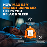 SaltWrap Mag R&R taza nocturna, experiencia rápida para prevenir calambres durante la noche.