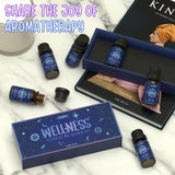 Salubrito Aceites Esenciales en escritorio: aroma estimulante para enfoque.