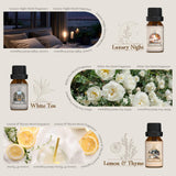 Aceites esenciales Salubrito aroma lujo nocturno para dormitorio relajante